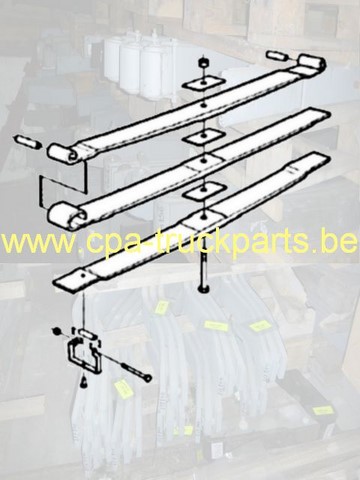 Lamier de ressort VOLVO 257837