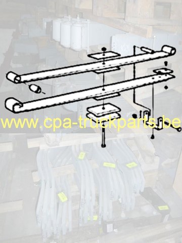 Lamier de ressort VOLVO 257839