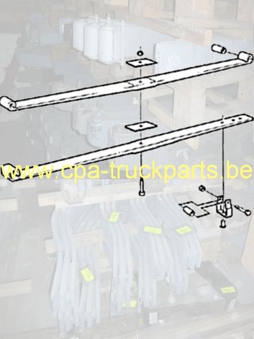 Lamier de ressort VOLVO 257646