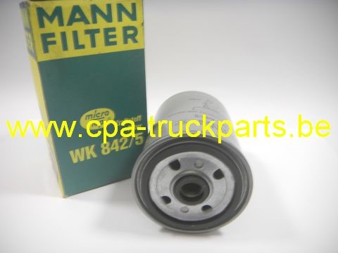 Filtre à Gasoil MANN WK842/5  Fuel Filter