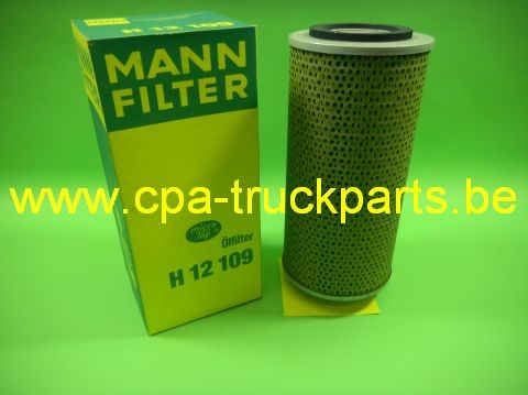 Filtre à Huile  H 12109  MANN  Hydraulics OIL Filte