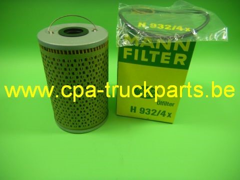 Filtre à Huile  H 932/4 X   MANN  OIL Filter