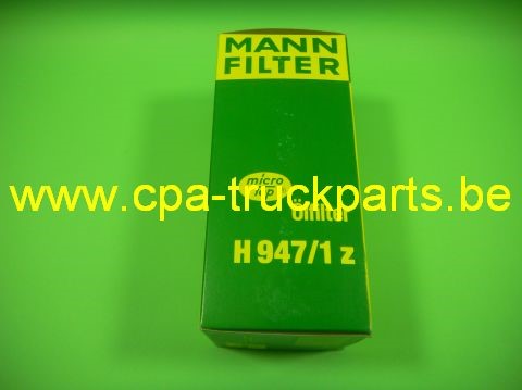 Filtre à Huile  H 947/1 Z  MANN  HU 947/1 N  Oil Filter