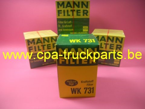 Filtre à Gasoil MANN WK731 Fuel Filter