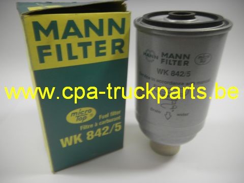 Filtre à Gasoil MANN WK842/5  Fuel Filter