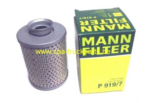 Filtre Servo Direction  MANN P919/7  Hydraulic Steering Filter