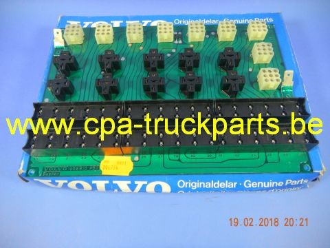 circuit imprimé VOLVO 1598610