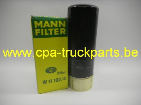 Filtre à Huile  W 11 102/4  MANN  W 11 102/36  Oil Filter