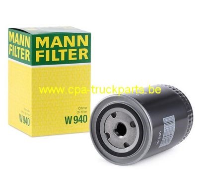Filtre à Huile  W 940  MANN  OIL Filter