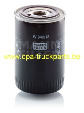 Filtre à Huile  W 940/18  MANN  OIL Filter